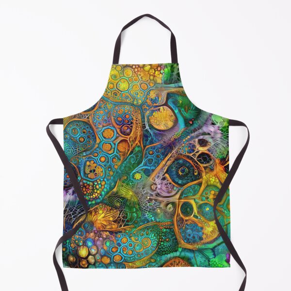 Item preview, Deepdream floral fractalize space abstraction designed and sold by blackhalt.