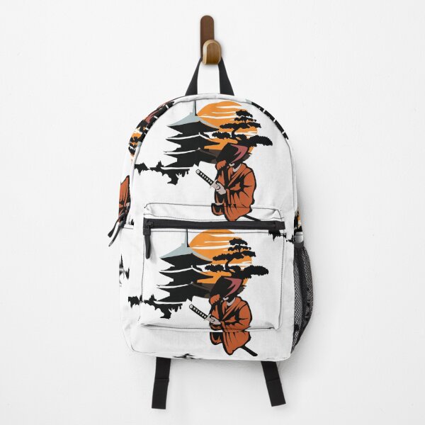Item preview, sunset over doggo samurai life designed and sold by FarisAce.