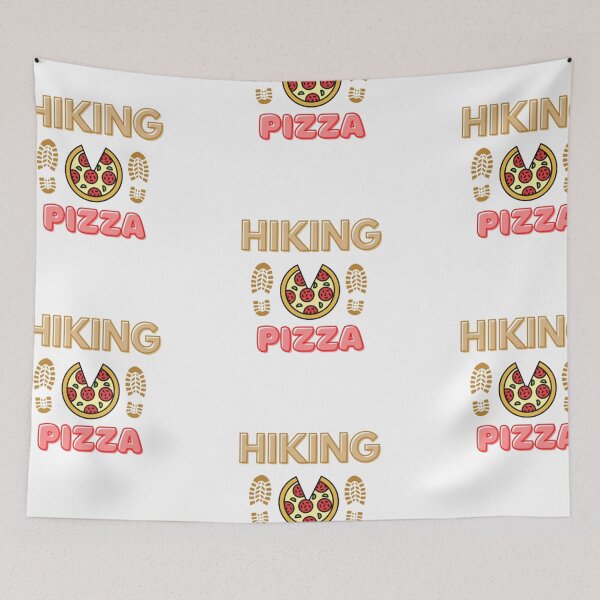 Item preview, HIKING & PIZZA designed and sold by SKYCREATION.