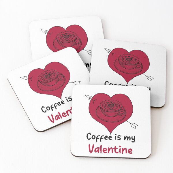 Item preview, Coffee is My Valentine designed and sold by HolidayTees.