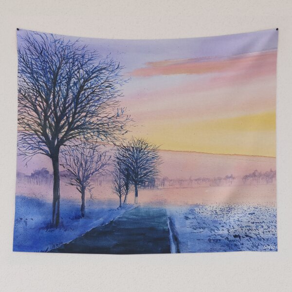 Item preview, Pink Winter Morning designed and sold by SoupSouka.