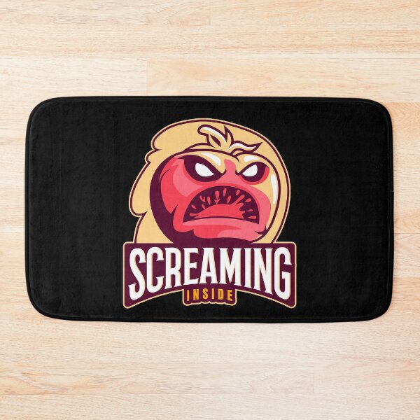 Item preview, Screaming Inside - with Screaming Tomato Illustration designed and sold by SocialStreet.