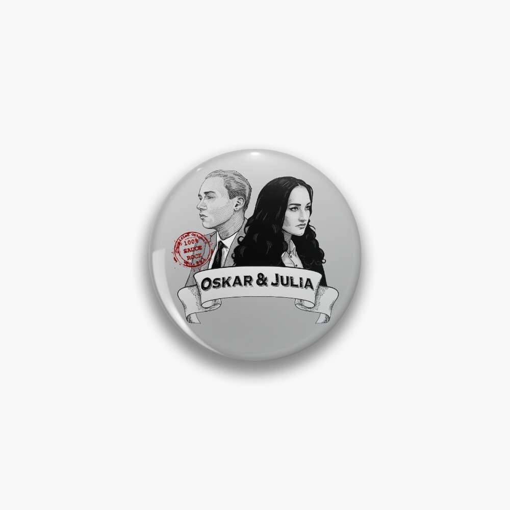 Oskar & Julia Album Artwork Pin