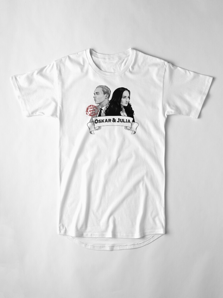 Alternate view of Oskar & Julia Album Artwork Long T-Shirt