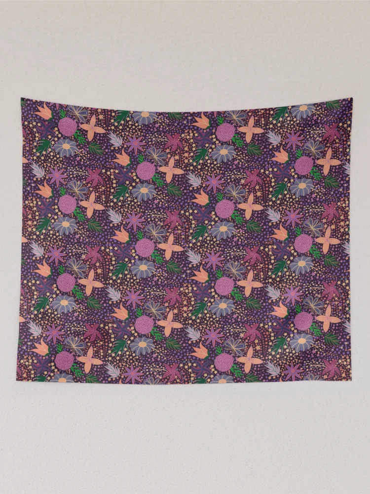Thumbnail 2 of 3, Tapestry, Spring Time Pop designed and sold by Janie in Repeat .