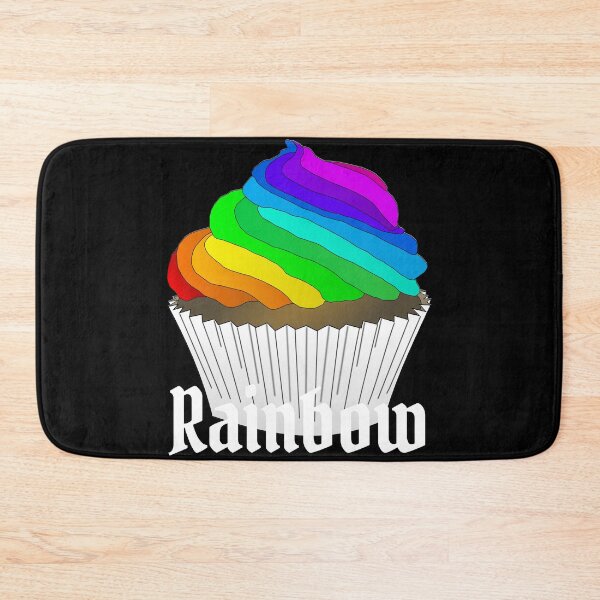 Item preview, Rainbow vintage retro cupcake design designed and sold by KeepItSimple089.