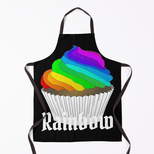Item preview, Rainbow vintage retro cupcake design designed and sold by KeepItSimple089.