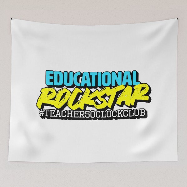 Item preview, Teacher 5 O'Clock Club  - Educational Rockstar designed and sold by trendyzed.
