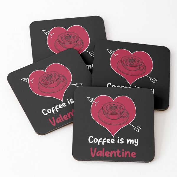 Item preview, Coffee is My Valentine designed and sold by HolidayTees.