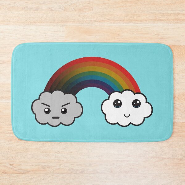 Item preview, Sad and Happy Rainbow Cloud designed and sold by Mariano Topno.
