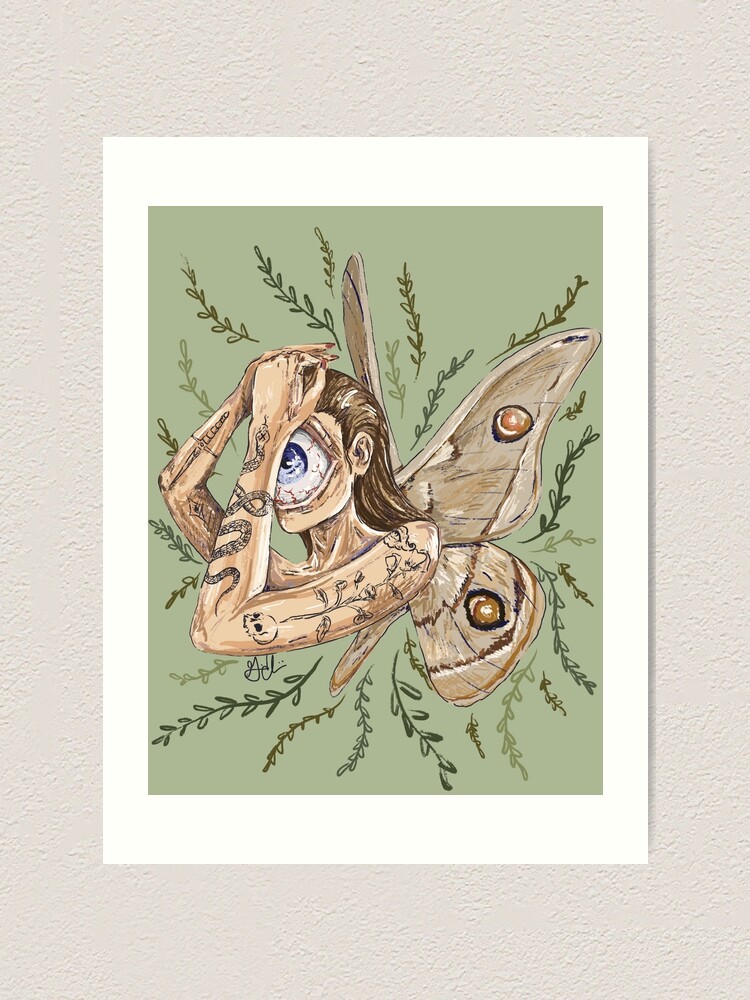 Cyclops Moth Girl