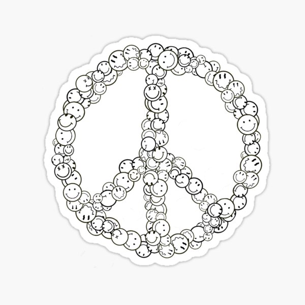 Item preview, Peace smiley designed and sold by stuffbysydney.