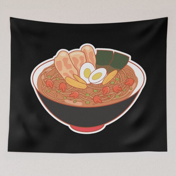Item preview, Anime Manga Style Ramen - Anime Retro Aesthetic designed and sold by thecatcouch.