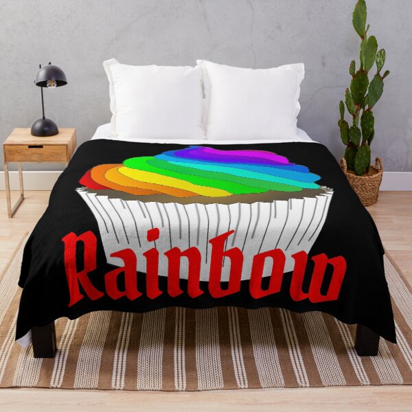 Item preview, Rainbow Vintage Retro Red Cupcake Design designed and sold by KeepItSimple089.