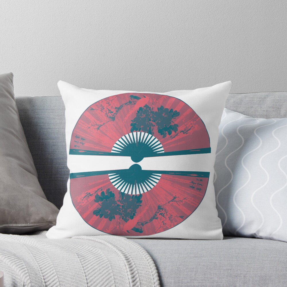 Item preview, Throw Pillow designed and sold by ReevuDraws.