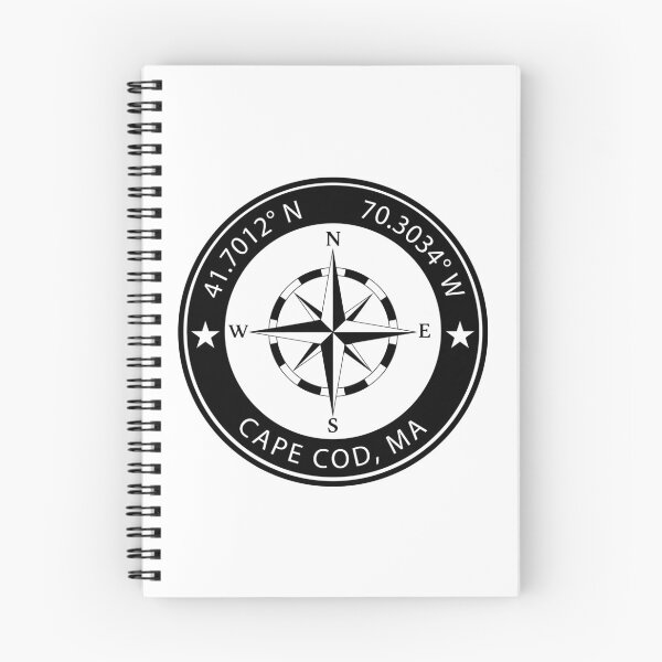 Item preview, Cape Cod, Massachusetts Geographical Coordinates designed and sold by TeeOhGraphics.