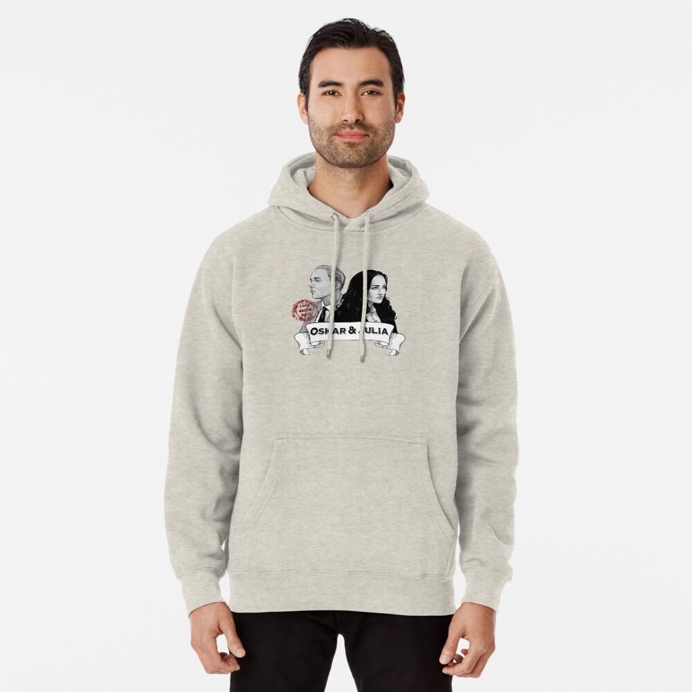 Oskar & Julia Album Artwork Pullover Hoodie