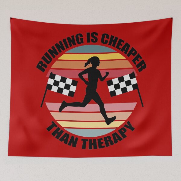 Item preview, Running is Cheaper Than Therapy designed and sold by Orchyd.
