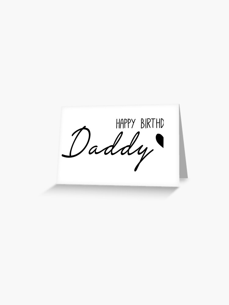 Joyeux anniversaire papa cadeau | Carte de vœux