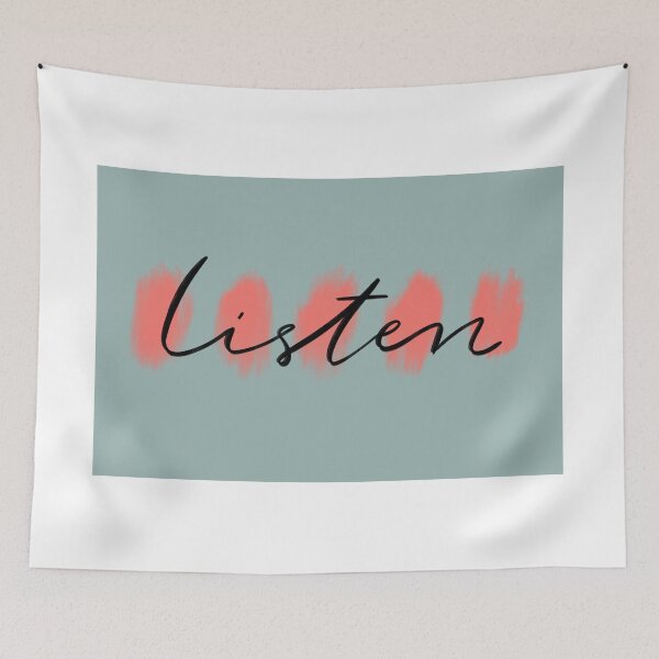 Item preview, Word of the Year Art - Listen designed and sold by Joellen Armstrong.