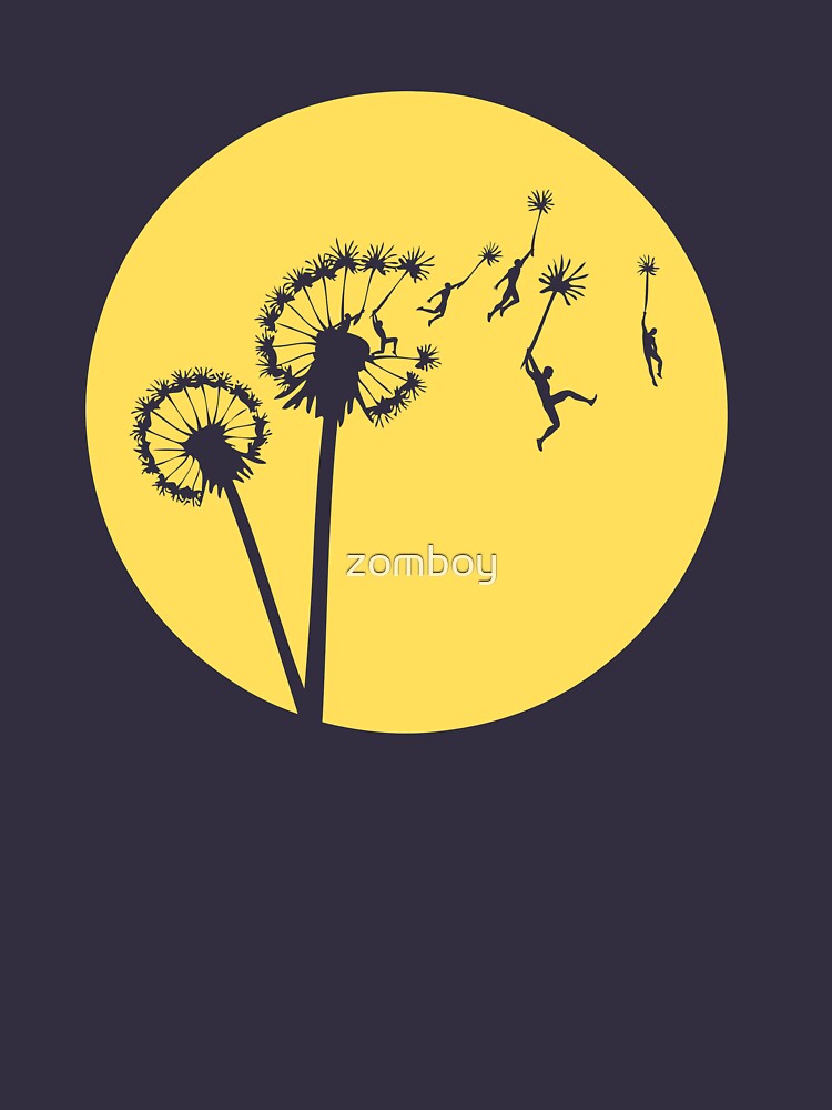 Dandylion Flight - Reversed Circular by zomboy