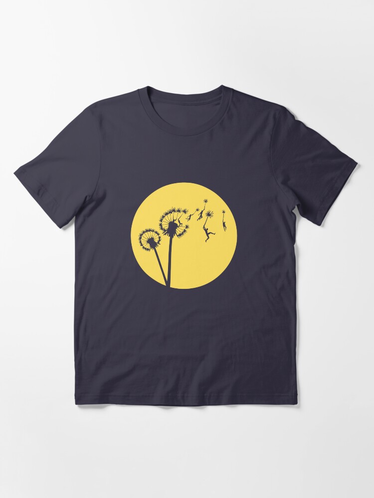 Alternate view of Dandylion Flight - Reversed Circular Essential T-Shirt