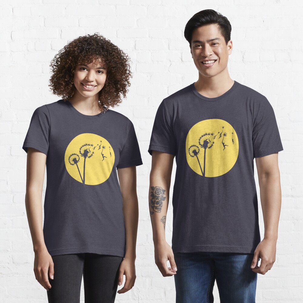 Dandylion Flight - Reversed Circular Essential T-Shirt