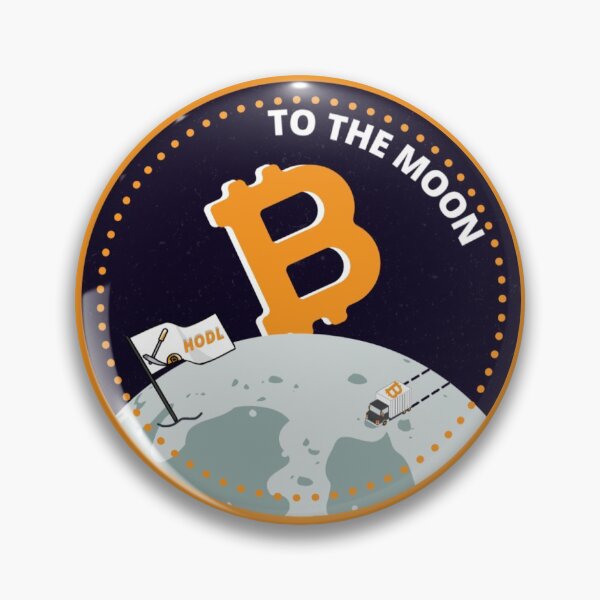 Item preview, Bitcoin To The Moon  designed and sold by BonfireBungalow.