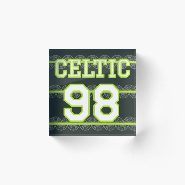 Glasgow Celtic 96/97 away shirt style green retro football shirt 1888  design Photographic Print for Sale by CelticEverytime