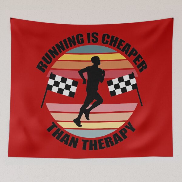 Item preview, Running is Cheaper Than Therapy designed and sold by Orchyd.
