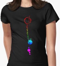 Lexa's Tattoo (Rainbow) Women's Fitted T-Shirt