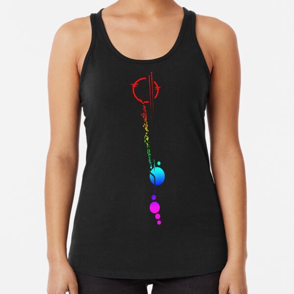 Lexa's Tattoo (Rainbow) Racerback Tank Top