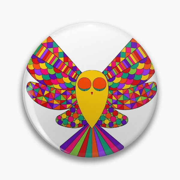 Artikelvorschau, Regenbogen-Eule entworfen und verkauft von zenzooart.