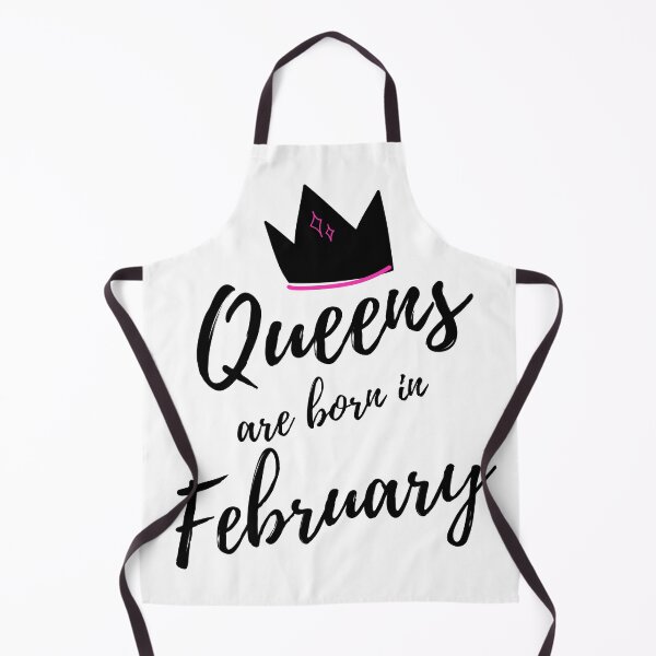 Item preview, Queens are born in February. Happy Birthday! designed and sold by That Cheeky Tee.