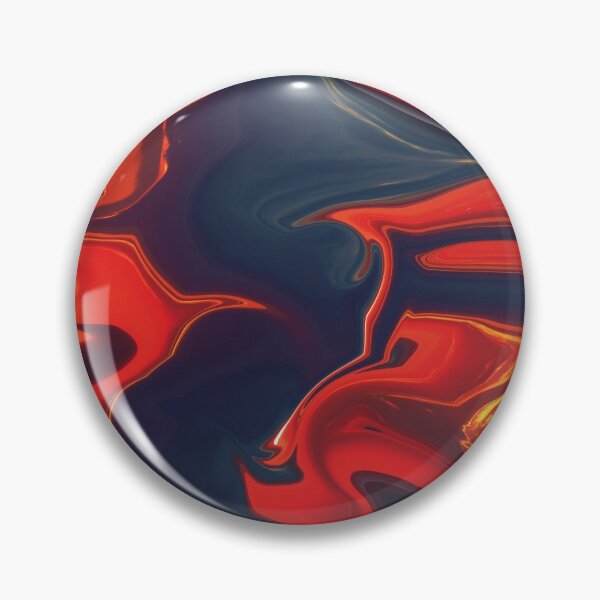 Item preview, Red and Blue liquid texture or pattern designed and sold by Soumita.