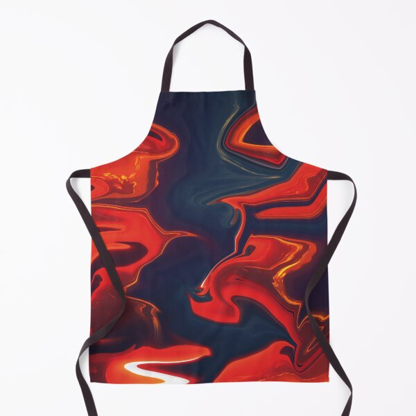 Item preview, Red and Blue liquid texture or pattern designed and sold by Soumita.