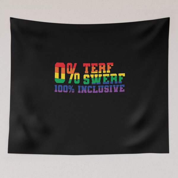 Item preview, 100% Incluseive - 0% Terf designed and sold by RoguePixel.