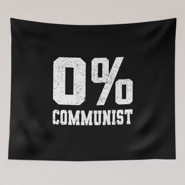 Item preview, 0% Communist - All American patriot designed and sold by RoguePixel.