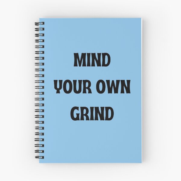 Item preview, Mind Your Own Grind Hoodie designed and sold by Swooncake Press.