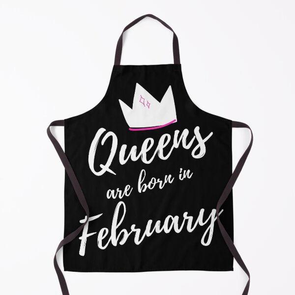 Item preview, Queens are born in February. Happy Birthday! designed and sold by That Cheeky Tee.
