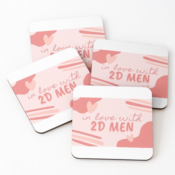 Item preview, in love with 2D men  designed and sold by irianmann.