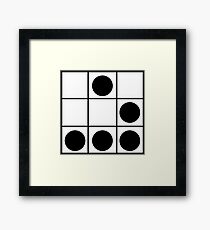 The Glider: "A Universal Hacker Emblem" - Jargon File Framed Print