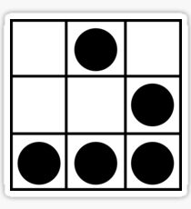 The Glider: "A Universal Hacker Emblem" - Jargon File Sticker