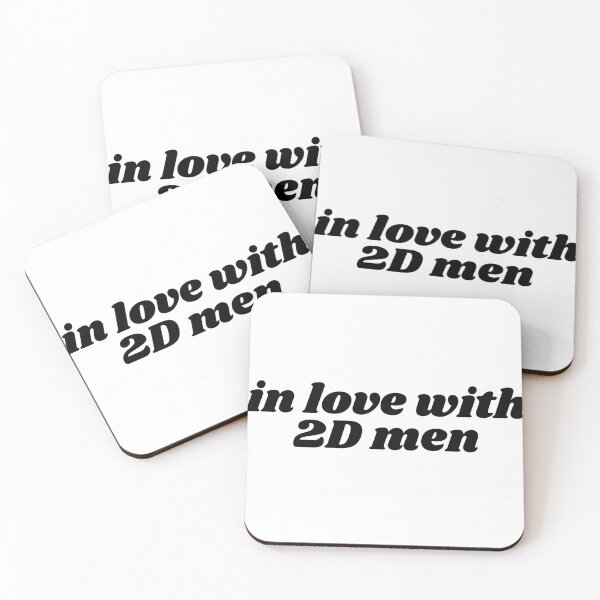 Item preview, in love with 2D men  designed and sold by irianmann.