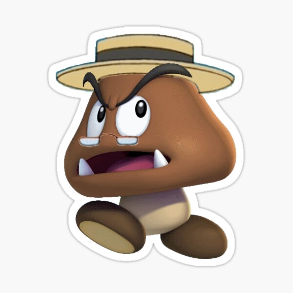 Pepperidge Goomba Sticker