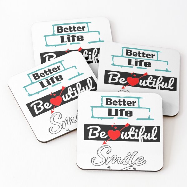 Item preview, Better Life Beautiful Smile designed and sold by MeezBee.