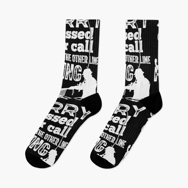 Item preview, Sorry I Missed Your Call I Was On The Other Line Fishing Funny designed and sold by GravitiTees.