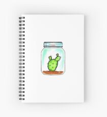 Cuaderno de espiral Cactus en un tarro