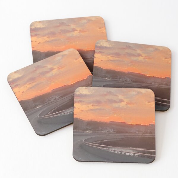 Item preview, Sunset over a bridge designed and sold by MoonlitMadnessDesigns.