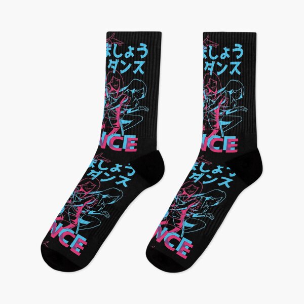 Item preview, Japanese Style Anime Neon Lets Dance Design designed and sold by TeesByMark.